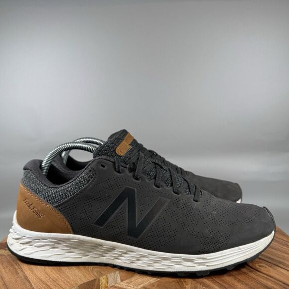 New Balance Fresh Foam Arishi V1 Mens 9.5 Gray Leather Running Shoe MARISPP1 - Picture 1 of 8
